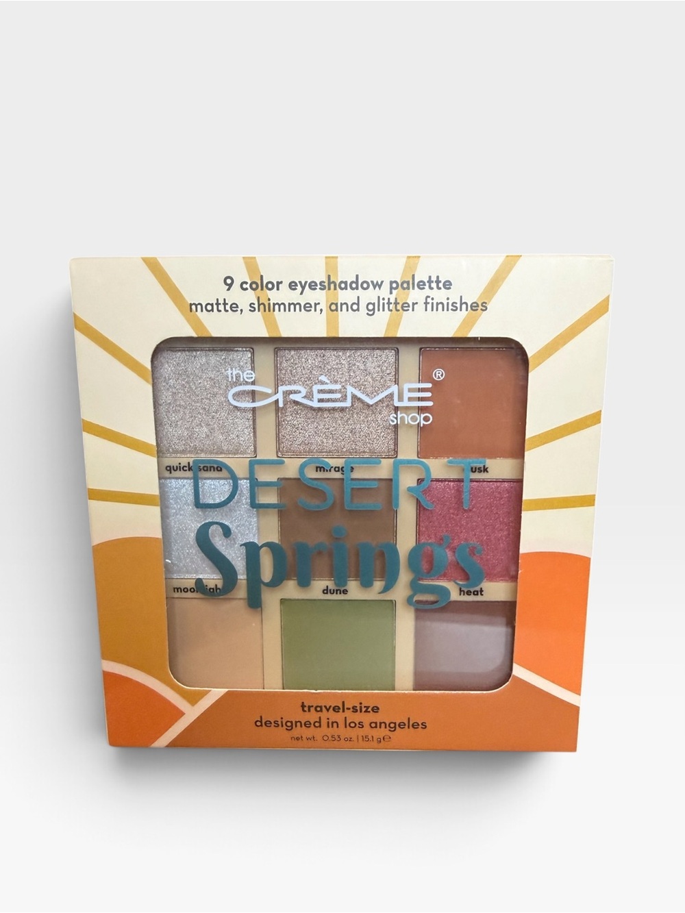 Desert Springs eyeshadow palette